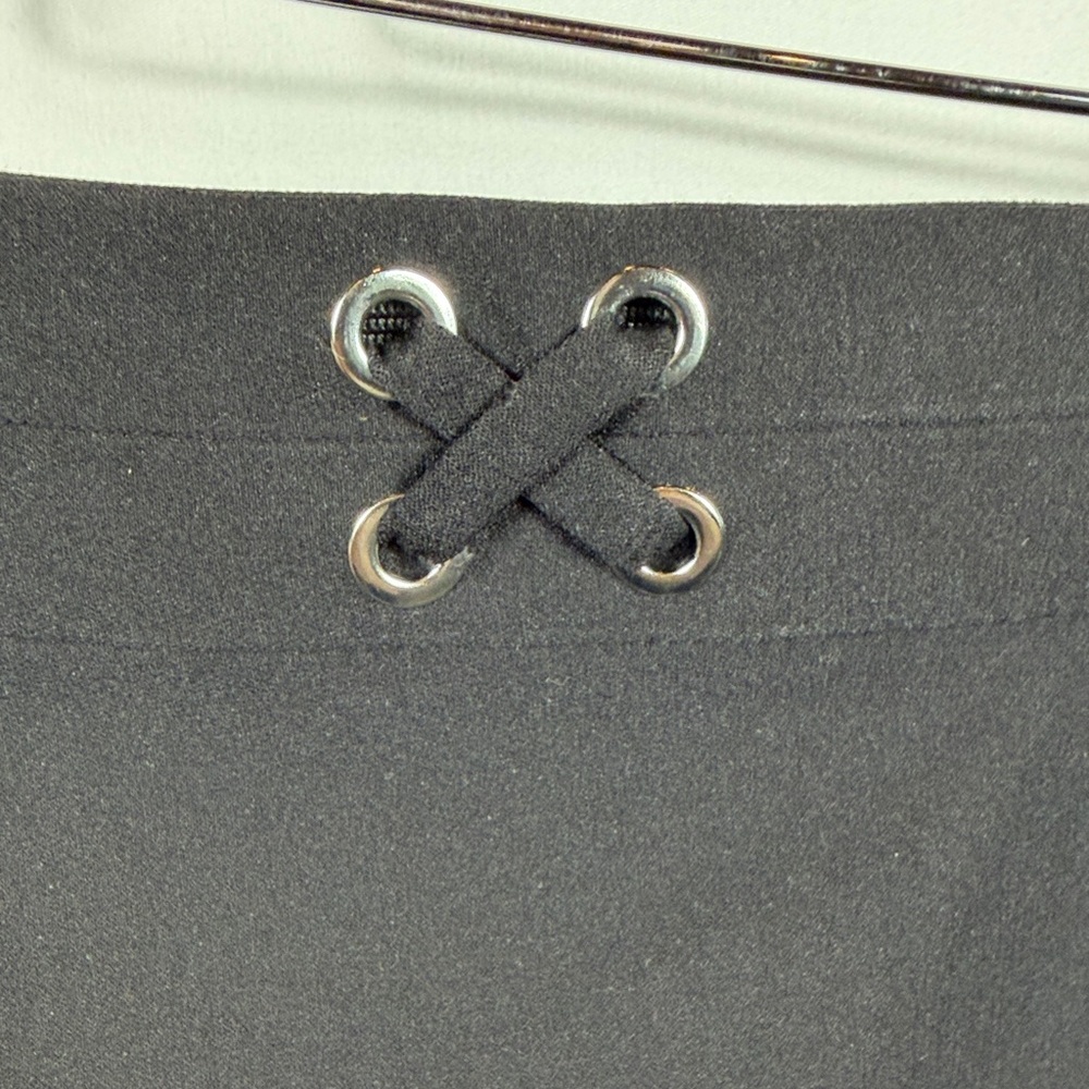 NWT. Rafaella Skort. Womens Black Pull On Comfort Size L. Casual‎ or athletic. - Picture 4 of 7